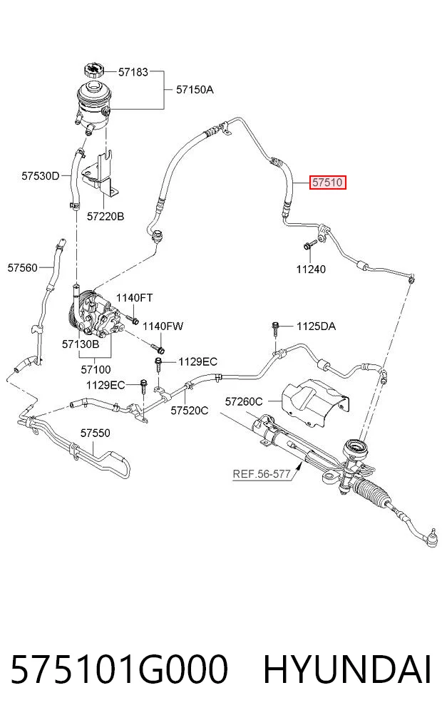575101G000 Hyundai/Kia