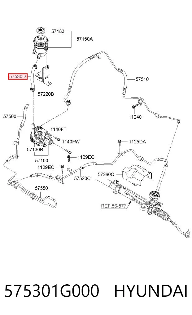 575301G000 Hyundai/Kia 