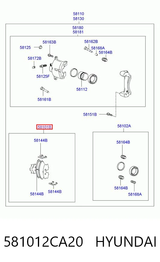 581012CA20 Hyundai/Kia