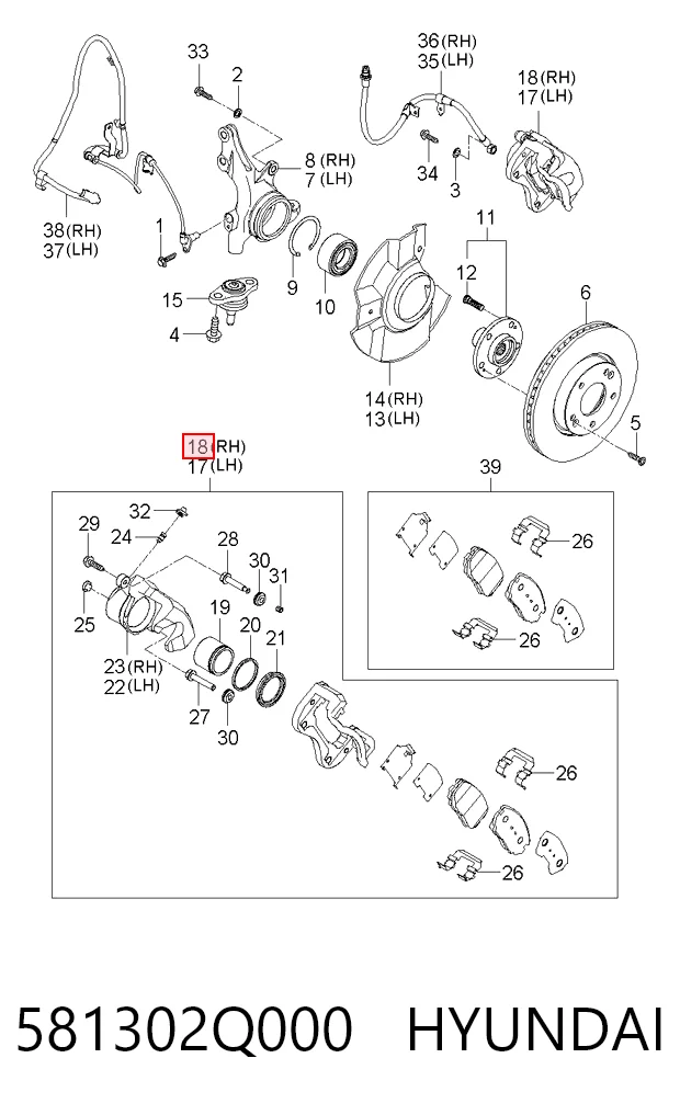 581302Q000 Hyundai/Kia