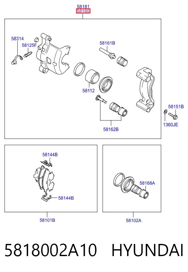 5818002A10 Hyundai/Kia