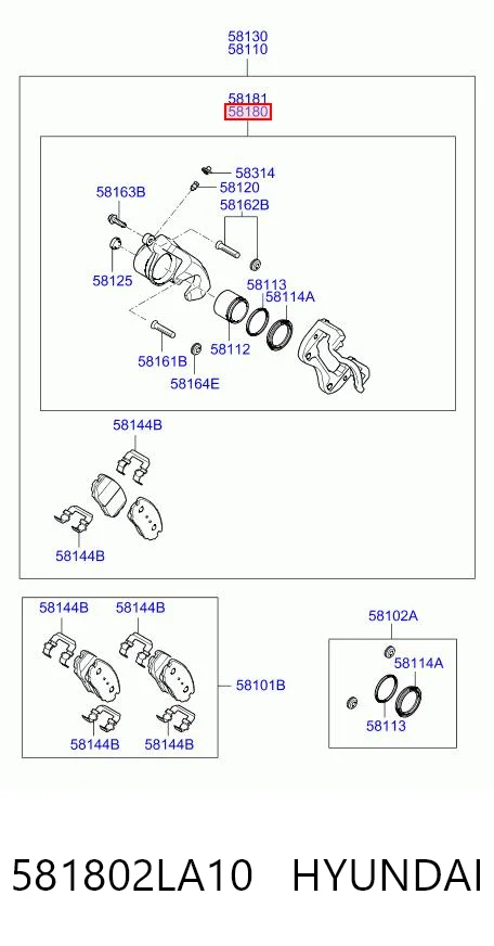 581802LA10 Hyundai/Kia