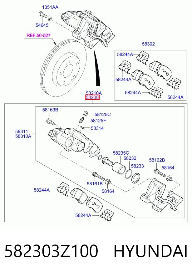 582303Z100 Hyundai/Kia