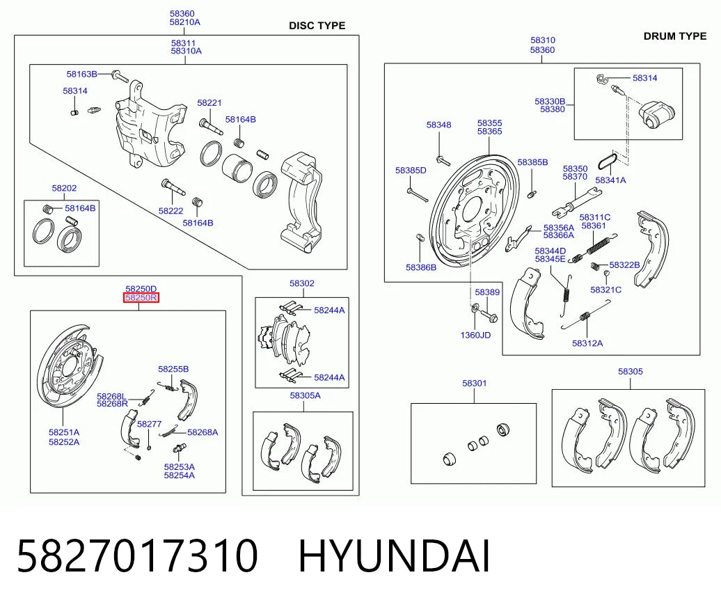 5827017310 Hyundai/Kia