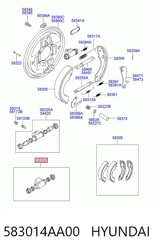 583014AA00 Hyundai/Kia