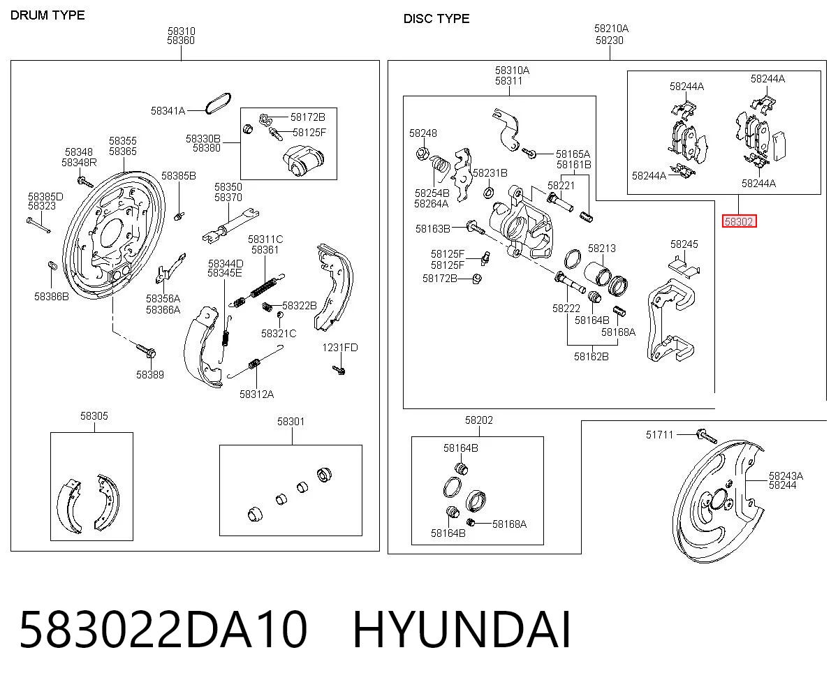 583022DA10 Hyundai/Kia
