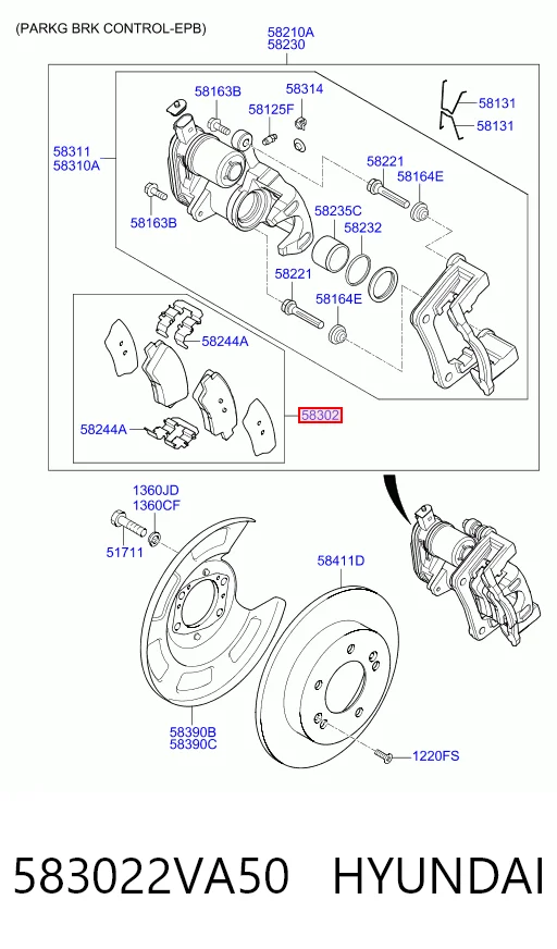 583022VA50 Hyundai/Kia