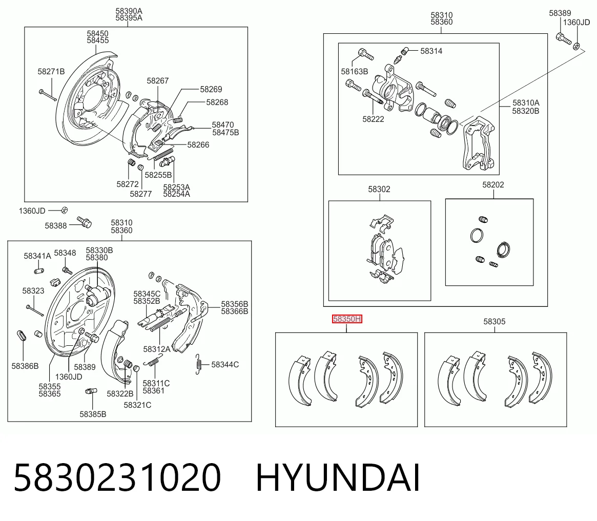5830231020 Hyundai/Kia