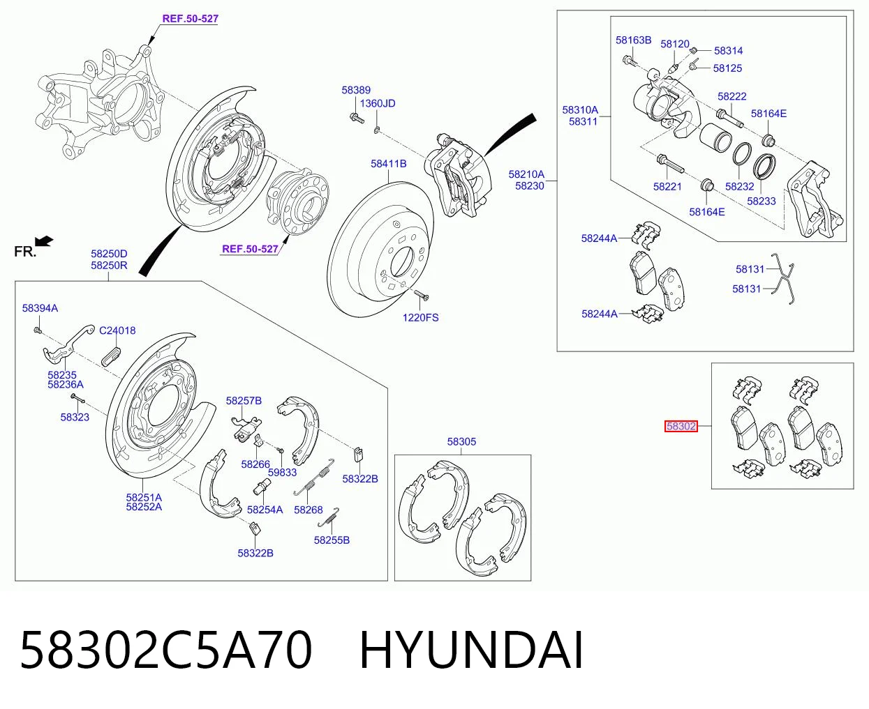 58302C5A70 Hyundai/Kia