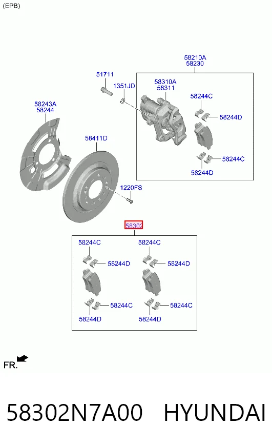58302N7A00 Hyundai/Kia