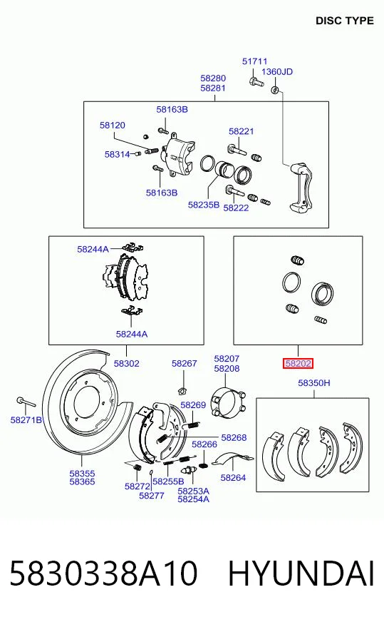 5830338A10 Hyundai/Kia