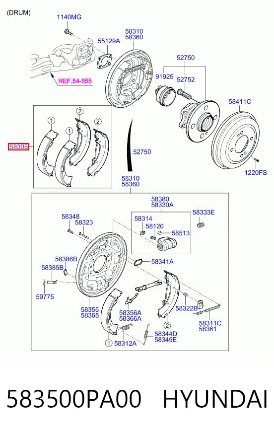583500PA00 Hyundai/Kia