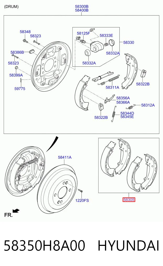 58350H8A00 Hyundai/Kia