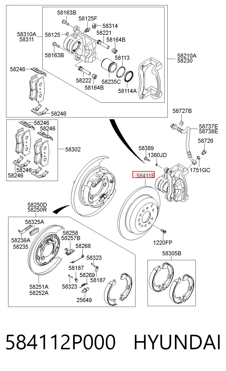 584112P000 Hyundai/Kia