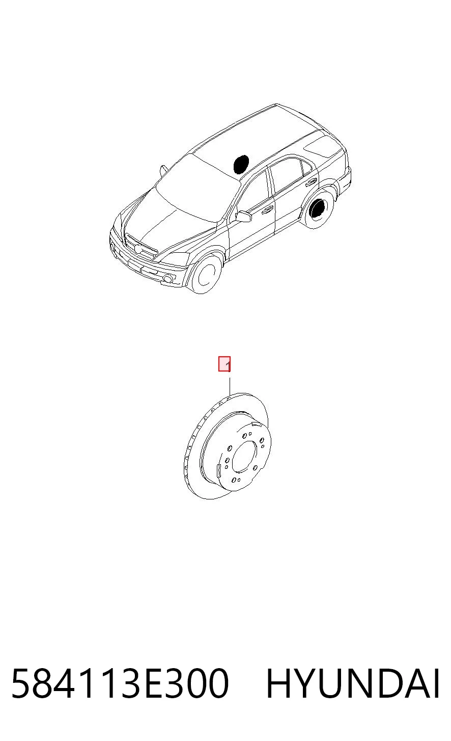 584113E300 Hyundai/Kia