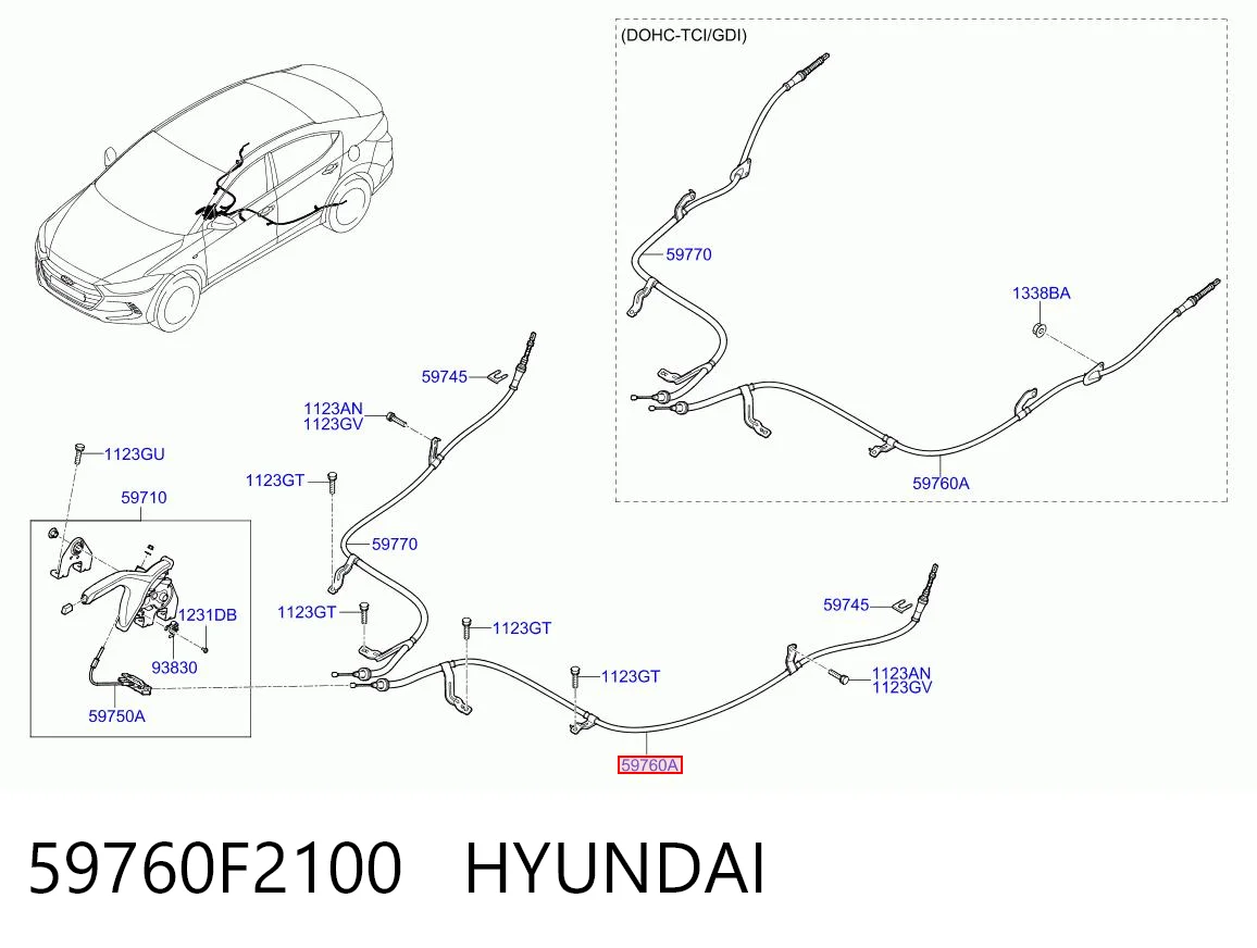 59760F2100 Hyundai/Kia
