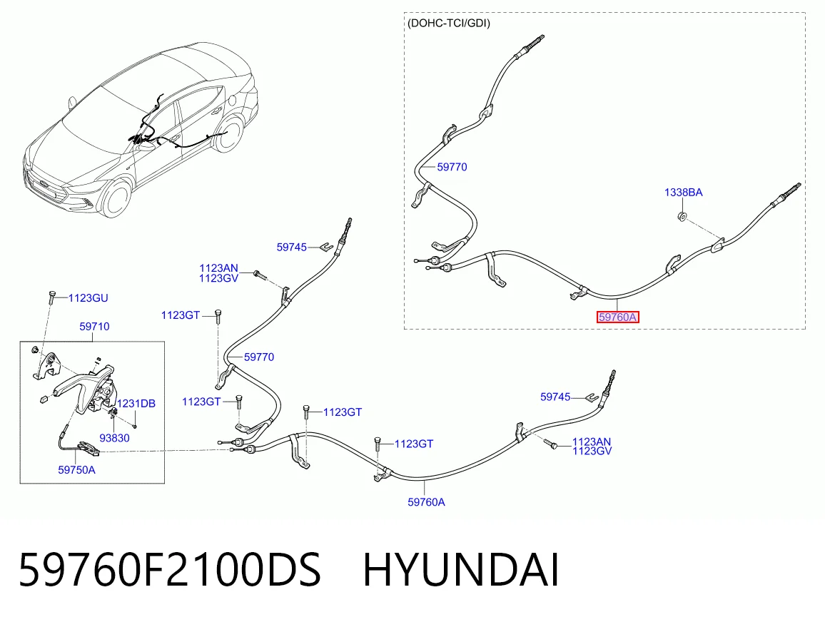 59760F2100DS Hyundai/Kia