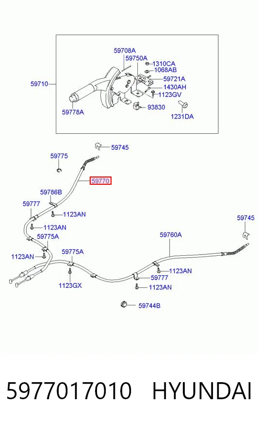 5977017010 Hyundai/Kia