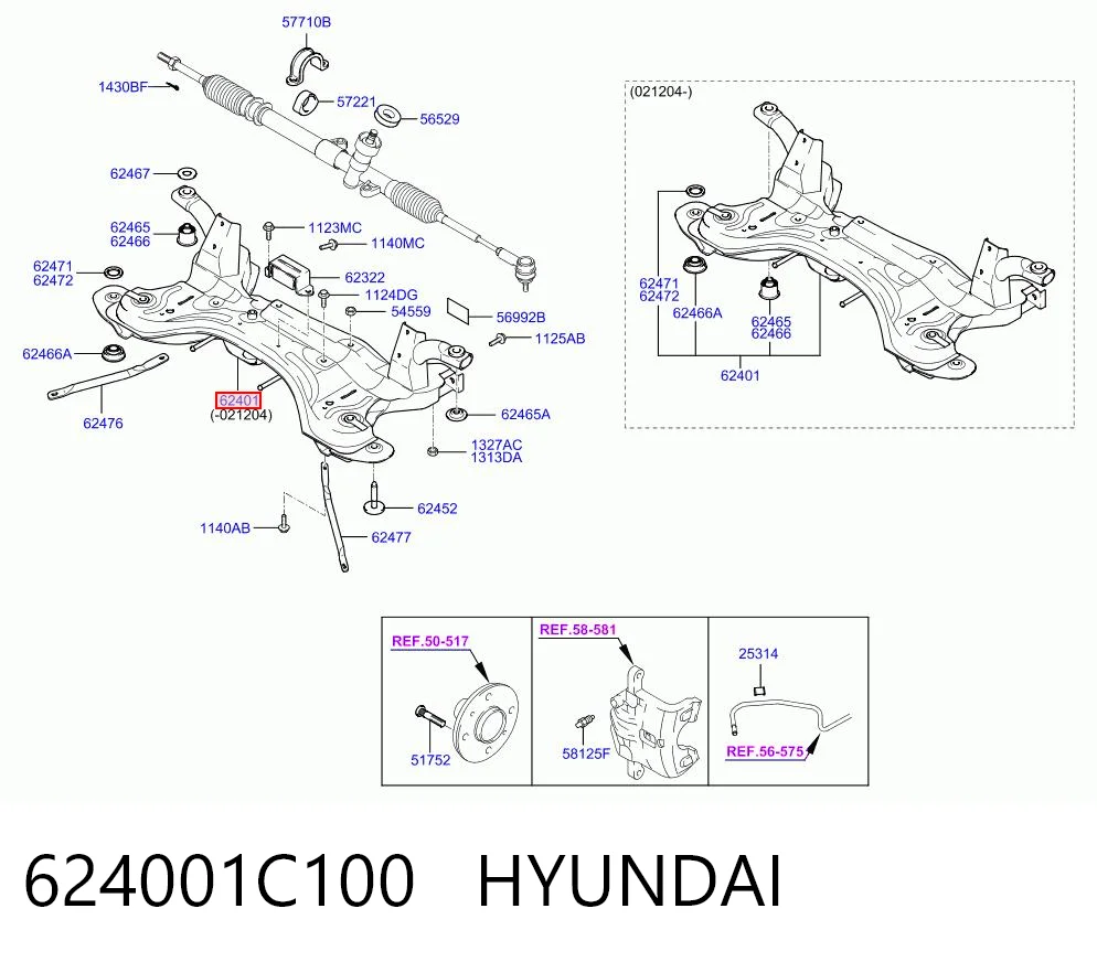 624001C100 Hyundai/Kia