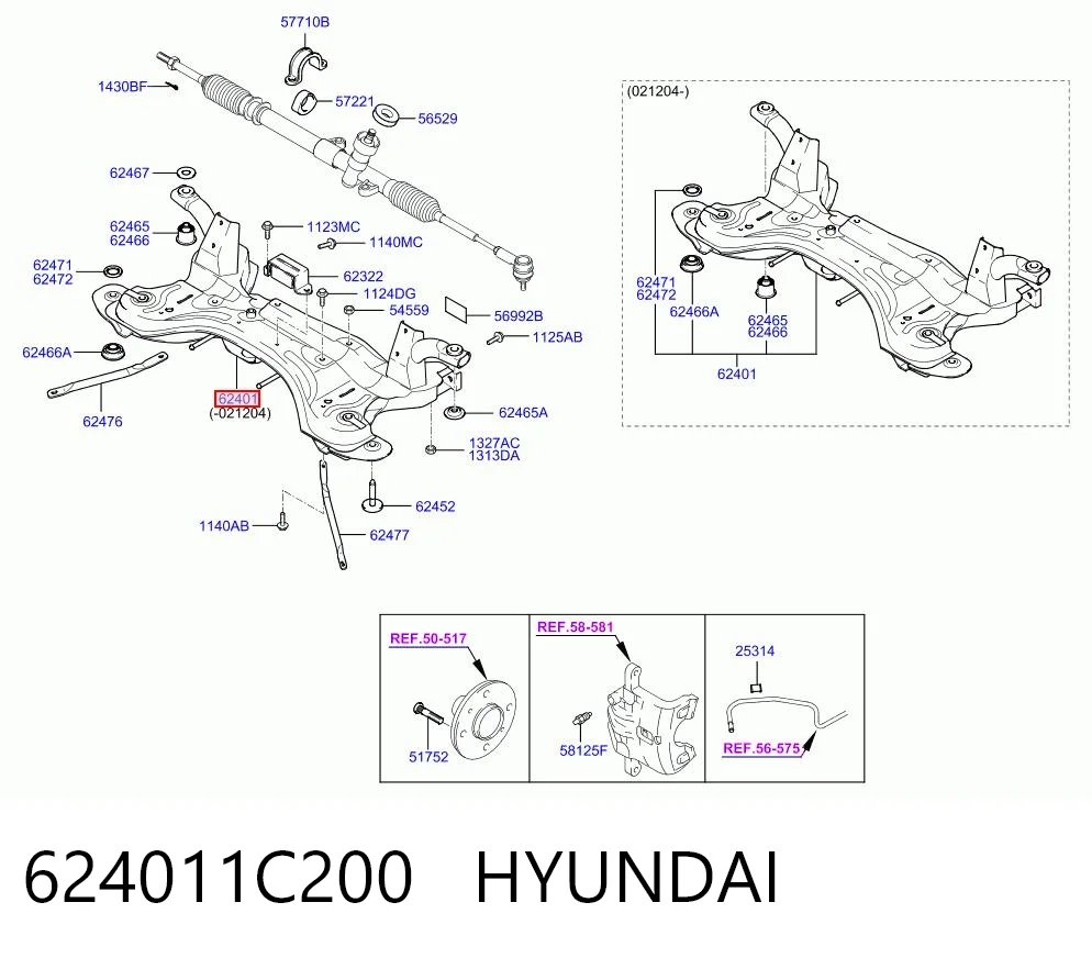 624011C200 Hyundai/Kia