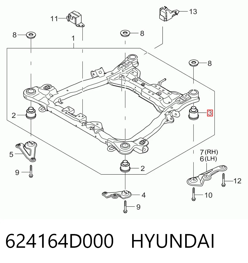 624164D000 Hyundai/Kia