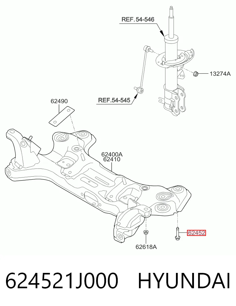 624521J000 Hyundai/Kia