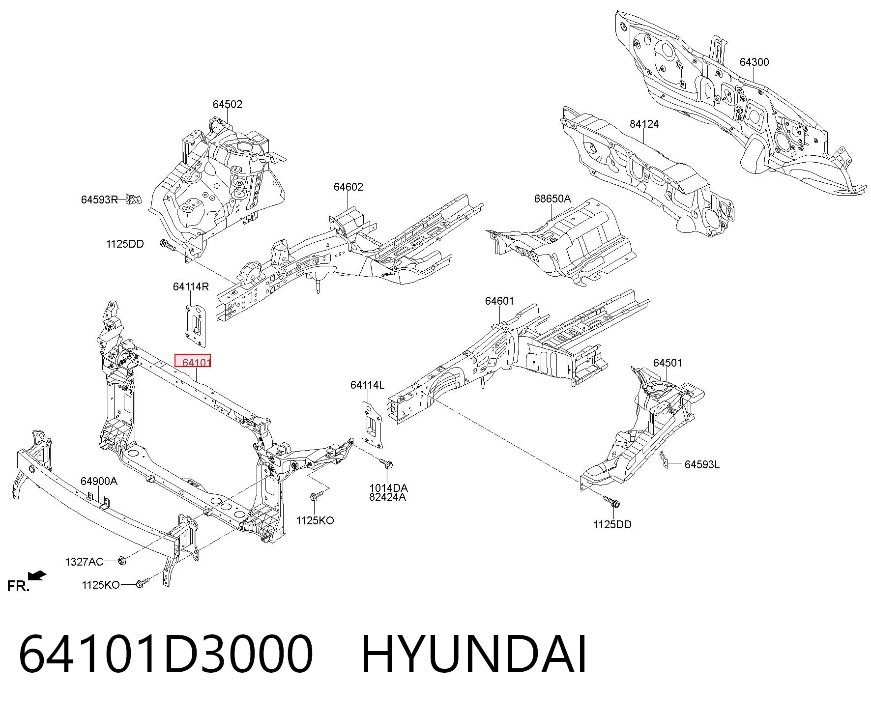64101D3000 Hyundai/Kia