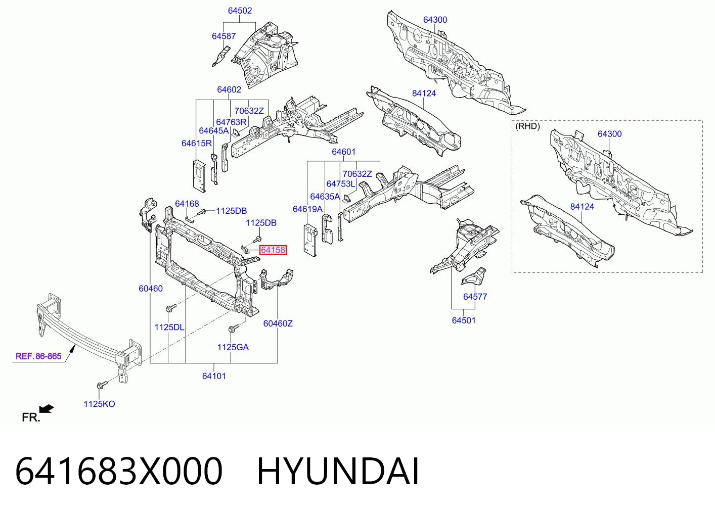 641683X000 Hyundai/Kia 