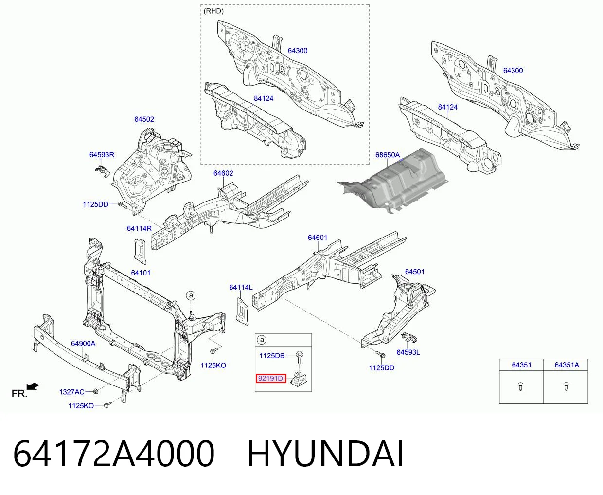 64172A4000 Hyundai/Kia