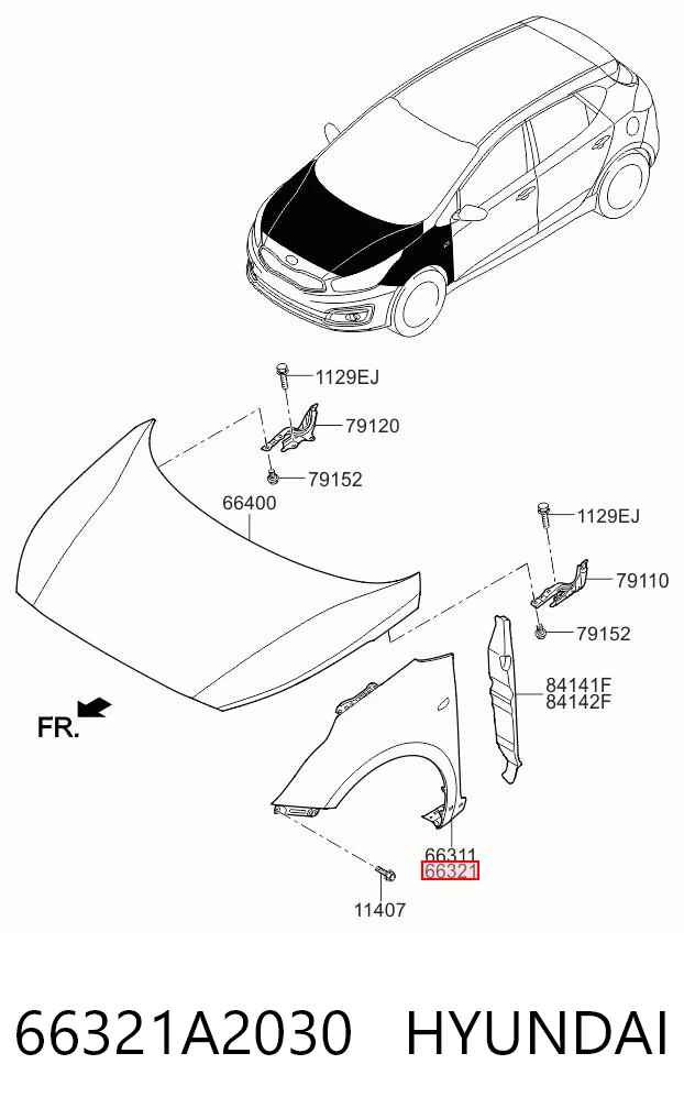 66321A2030 Hyundai/Kia