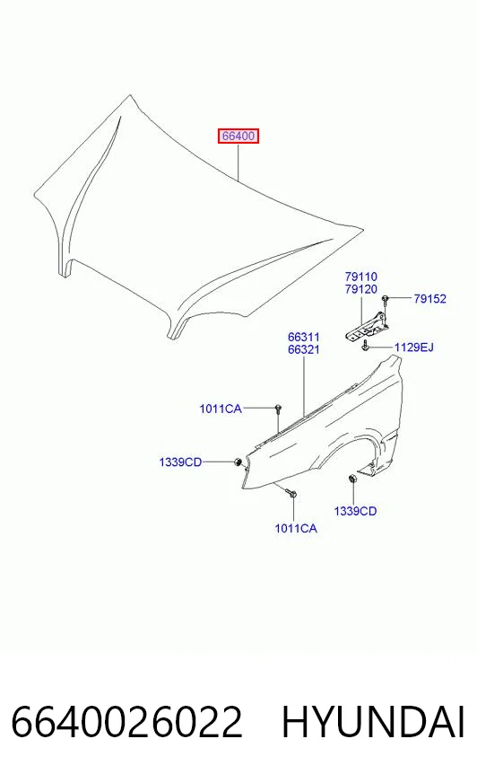 6640026022 Hyundai/Kia