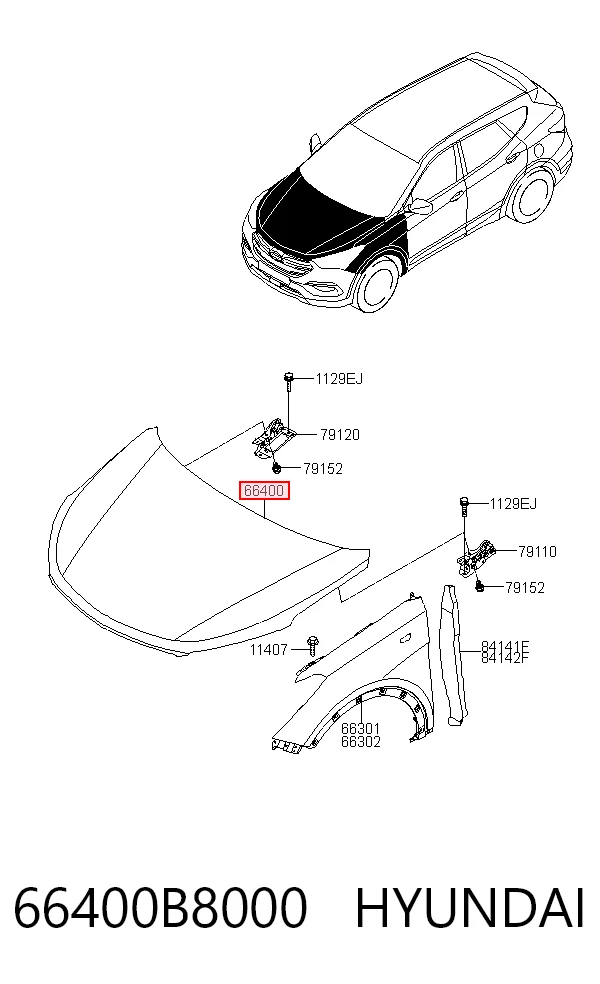 66400B8000 Hyundai/Kia