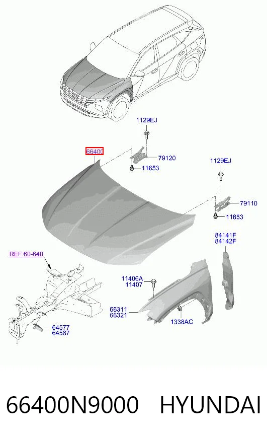 66400N9000 Hyundai/Kia