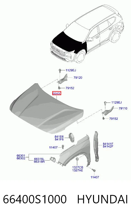 66400S1000 Hyundai/Kia