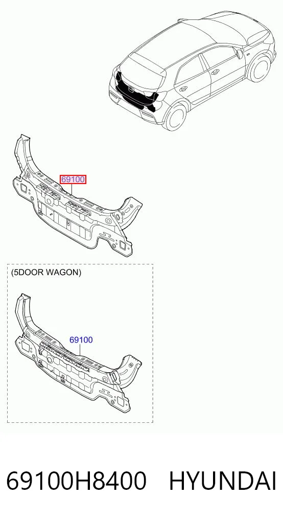 69100H8400 Hyundai/Kia