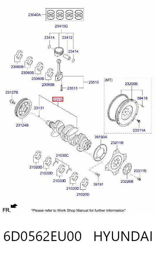 Cambota de motor Hyundai Tucson preço, a partir de 841,61 USD