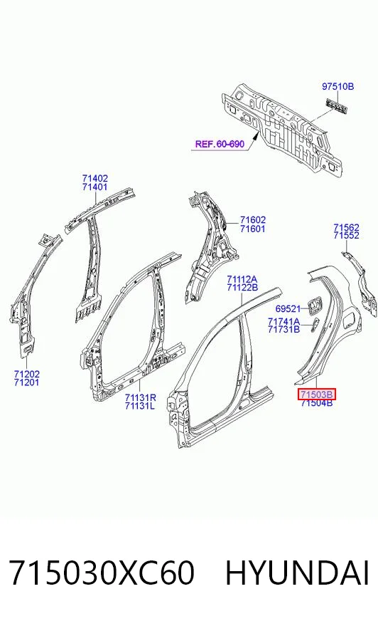 715030XC60 Hyundai/Kia