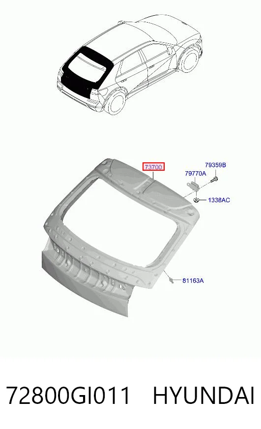 72800GI011 Hyundai/Kia