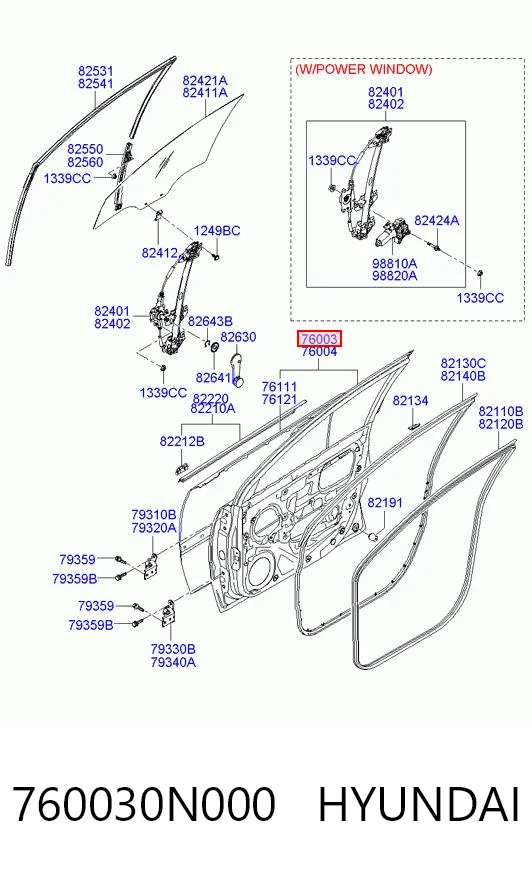 760030N000 Hyundai/Kia