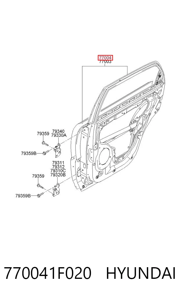 770041F020 Hyundai/Kia