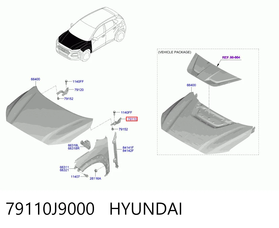 79110J9000 Hyundai/Kia