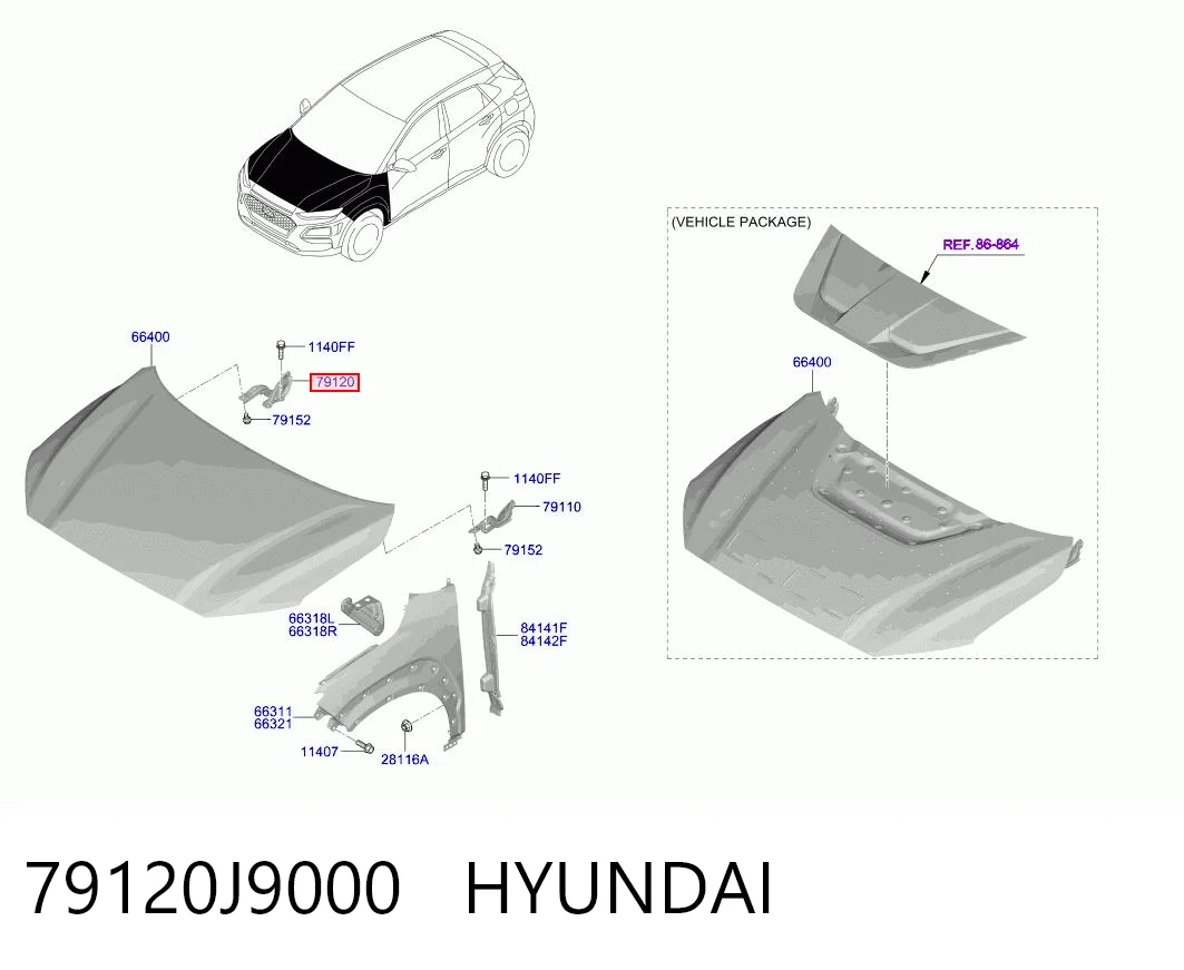 79120J9000 Hyundai/Kia