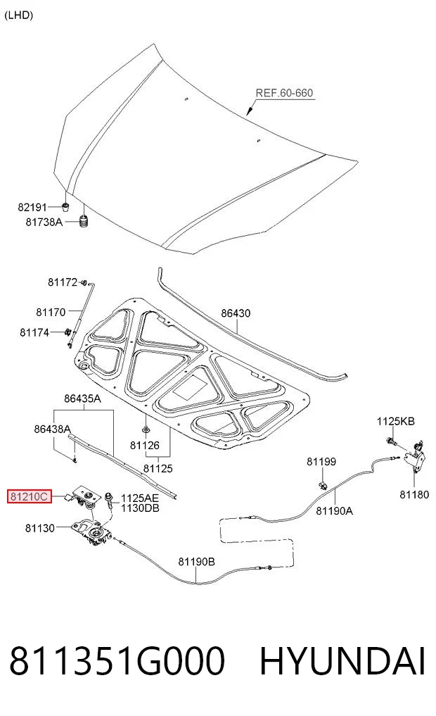 811351G000 Hyundai/Kia