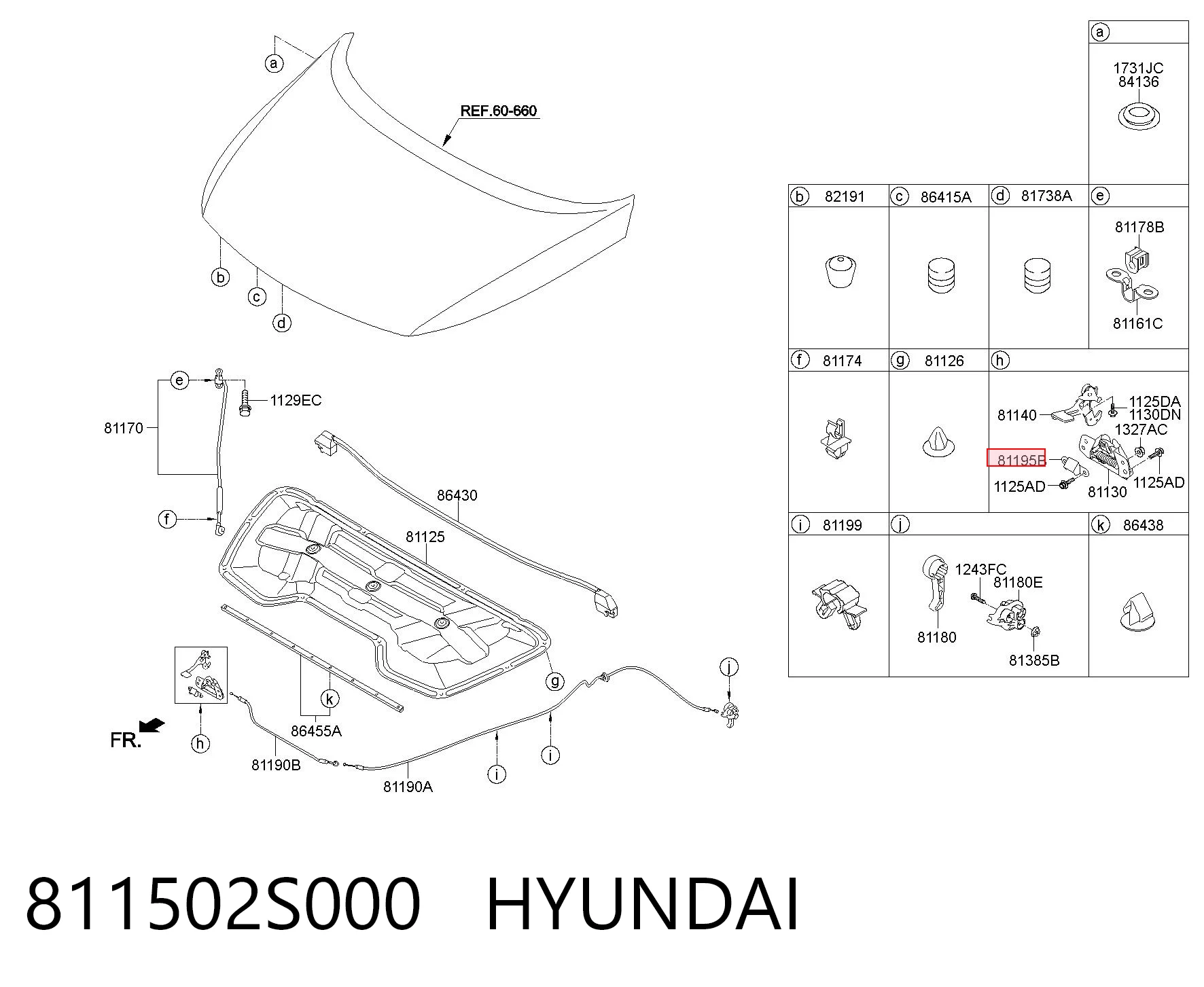 811502S000 Hyundai/Kia 
