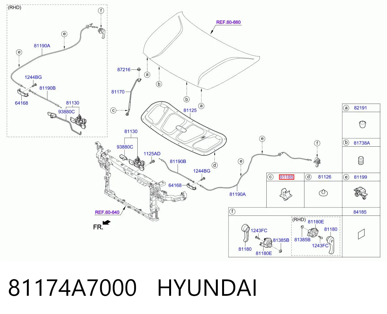 81174A7000 Hyundai/Kia