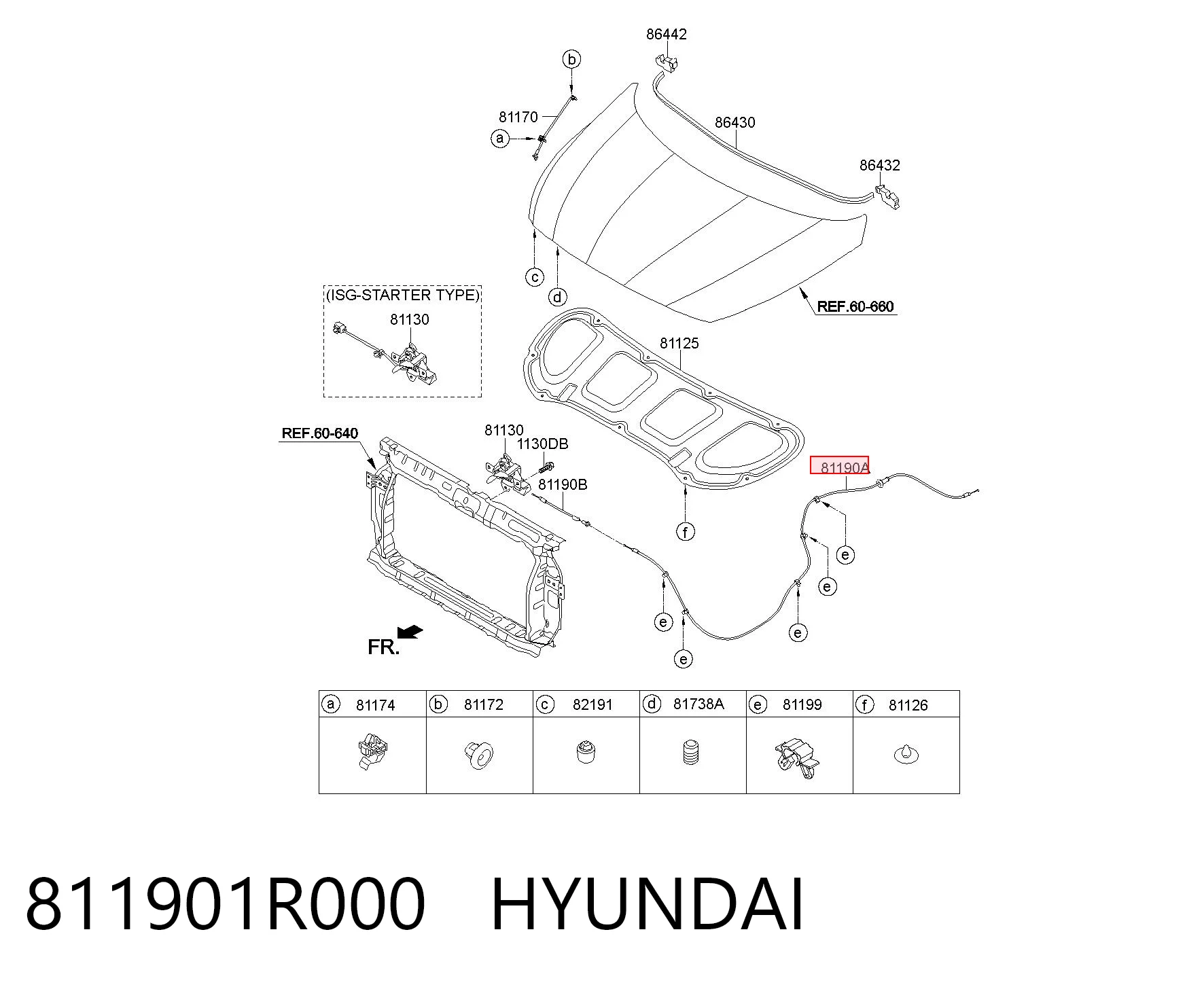 811901R000 Hyundai/Kia