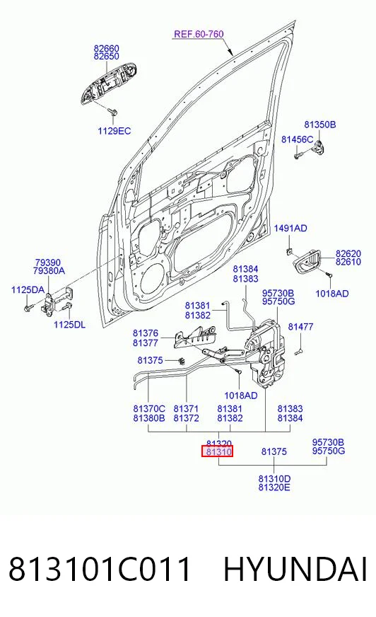 813101C011 Hyundai/Kia