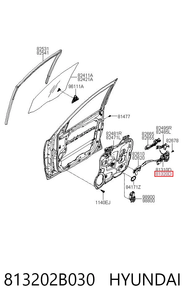 813202B030 Hyundai/Kia