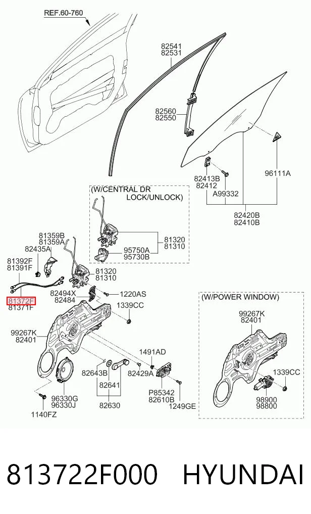 813722F000 Hyundai/Kia