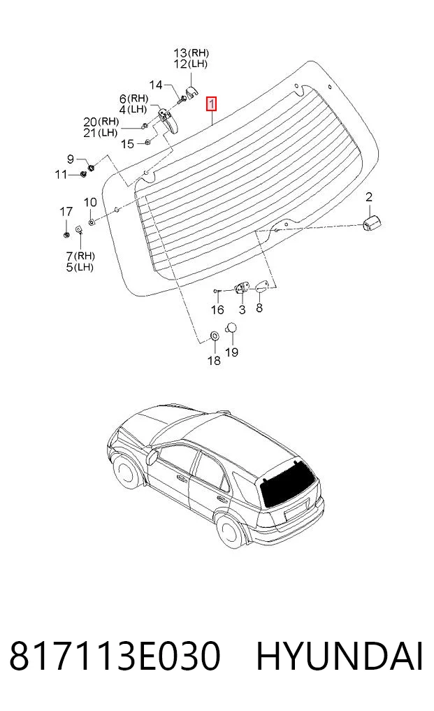 817113E030 Hyundai/Kia